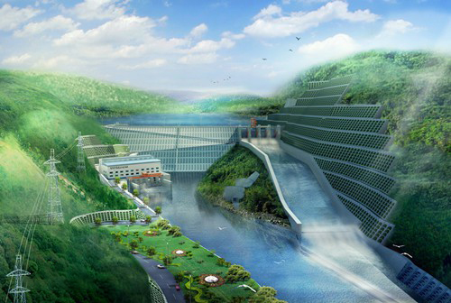 八公山老挝南塔河1号水电站项目